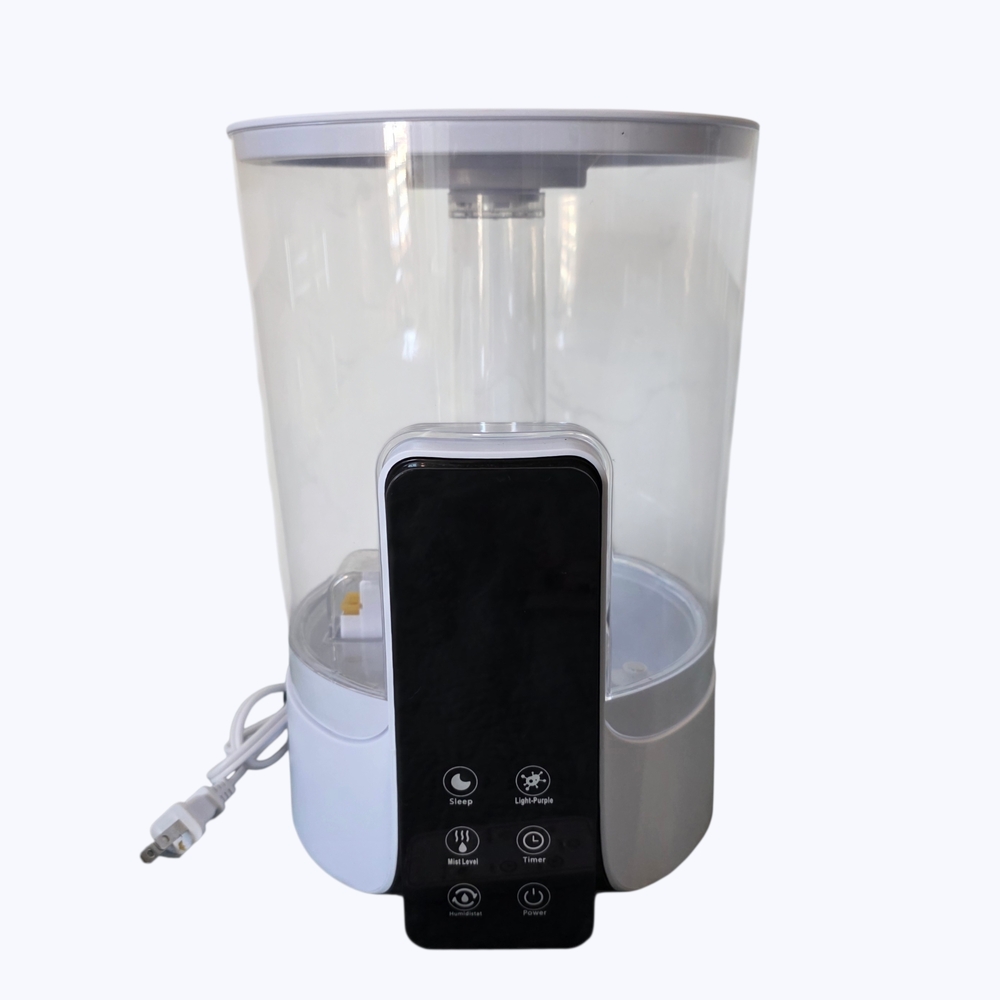 White Humidifier with Digital Display And Remote 6L Large - Picture 3 of 6